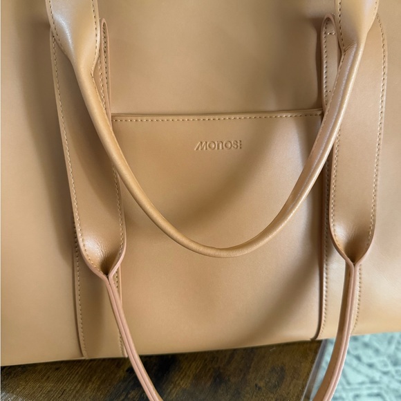 Elegant Tan Tote Bag - Picture 5 of 11